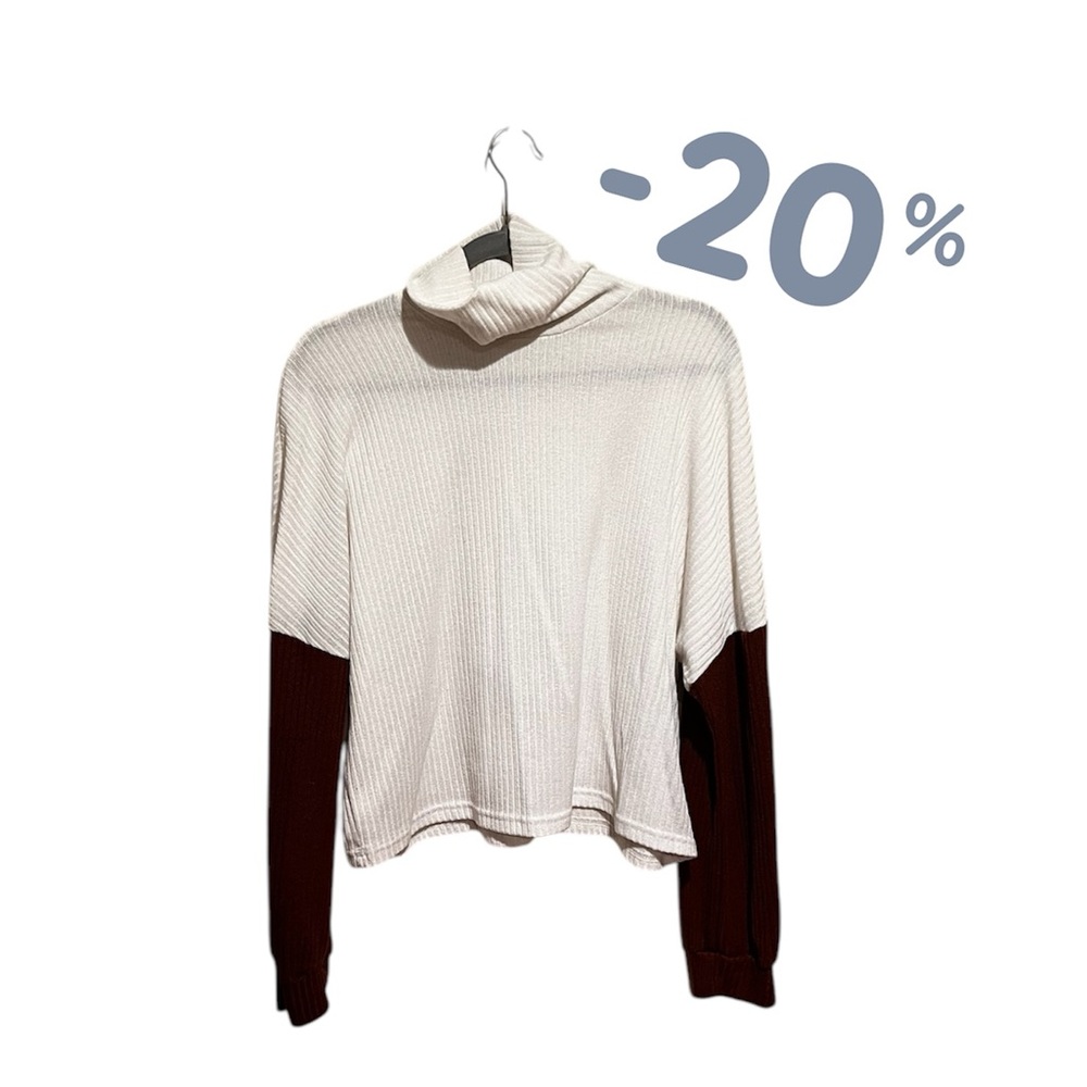 ✨Two Colored Turtle Neck✨